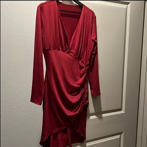 XL BEAUTIFUL RED COCKTAIL DRESS